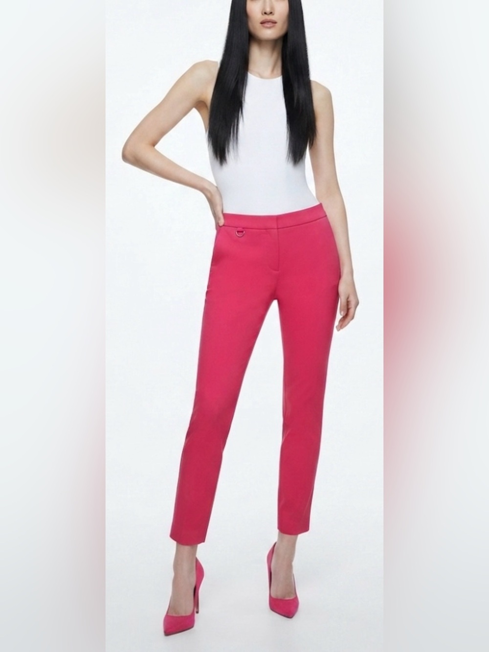 Adrianna Papell Fuchsia Pants